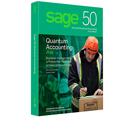 Sage Software 50 Quantum Accounting 2020 U.S. 1-User