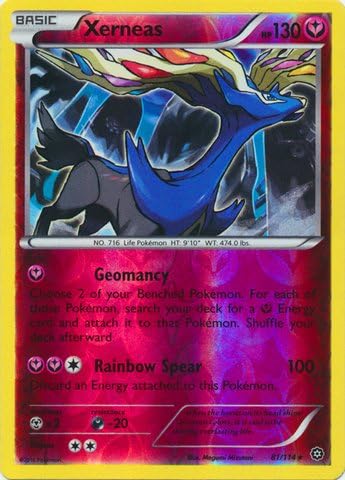 Pokemon - Xerneas (81/114) - XY Steam Siege - Reverse Holo