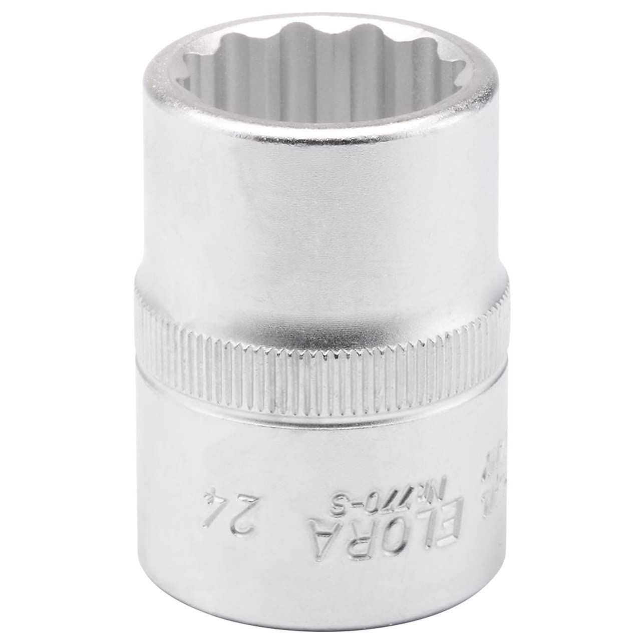 Draper 723 770-SM Elora Bi-Hexagon Socket, 3/4" Square Drive, 24mm โ image 1