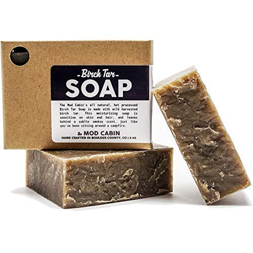 Birch Tar Soap - All Natural, Hand Cut, Made in USA