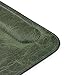 OTTO Leather Genuine Leather Mousepad with Wrist Rest, Green (OTTO197)