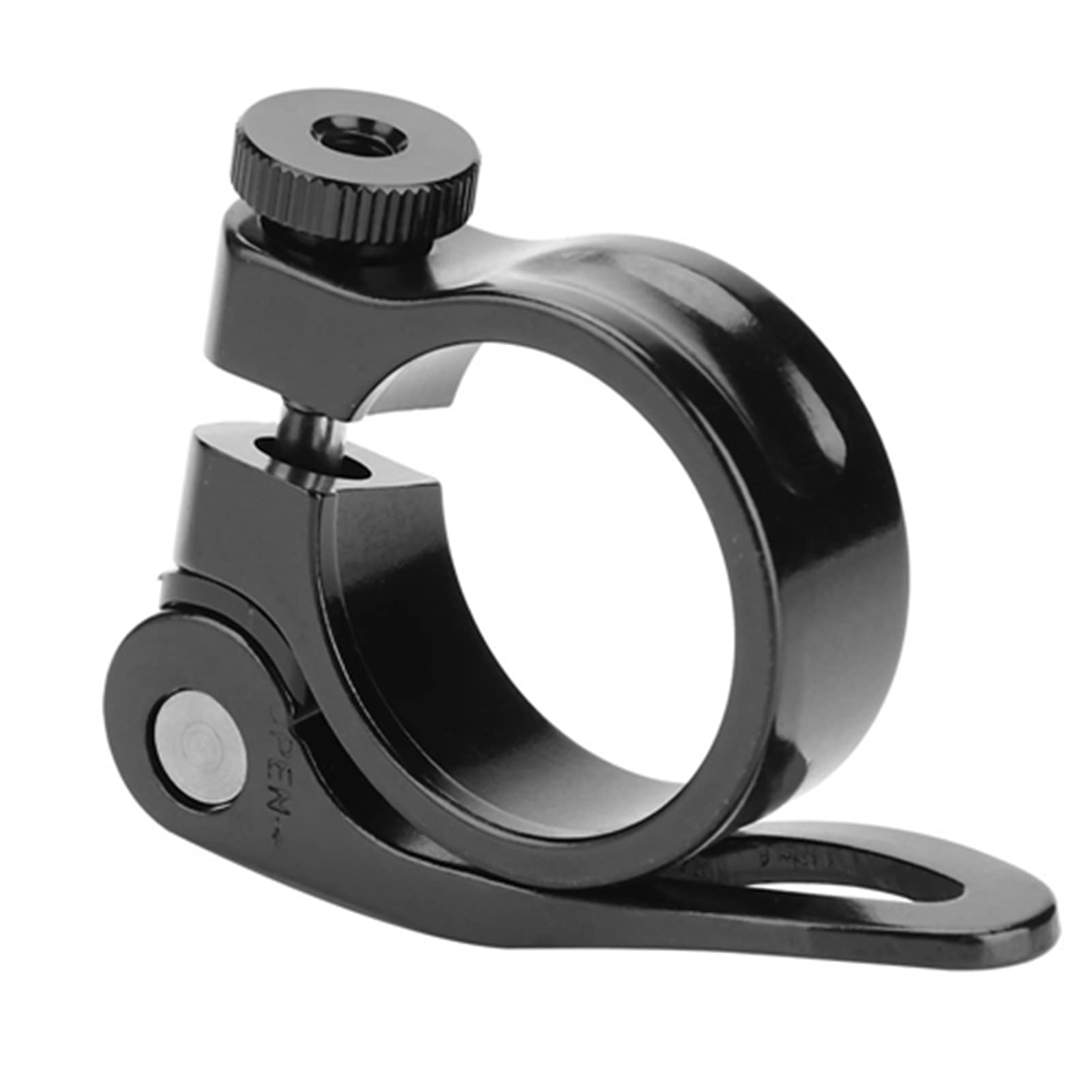 Bicycle Seatpost Clamp, Aluminum Alloy Quick Release Road Bike Seat Post Clamp 31.8mm, Durable Adjustable Clamp for Road Biking, Mountain Biking, Fitness Training, and Commuting