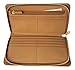 Michael Kors Hamilton Traveler Large Zip Around Leather Wallet (Accorn)