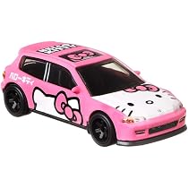 Hot Wheels Kool Kombi, [branco] Hello Kitty 38/250 Tempo de tela 3