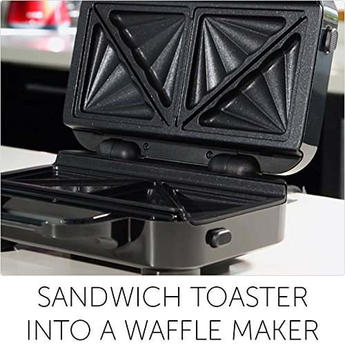 Breville VST079 Waffle Maker Plates (VST041) & High Gloss Deep Fill