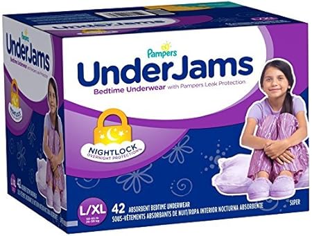 Pampers UnderJams Underwear - Girls - Large/X-Large - 42 ct by Pampers
