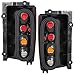 Driver and Passenger Taillights Tail Lamps Replacement for Jeep SUV 4720501 4720500