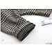 Coberllus Newborn Monthly Baby Photo Props Stripe Cool Boys Cap Rompers Photography (Brown)