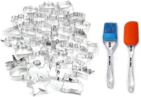 hpk Stainless Steel Cookie Cutter Set - 10 Pieces