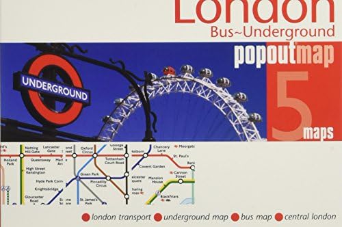 London Bus & Underground Popout Map (Popout Maps)