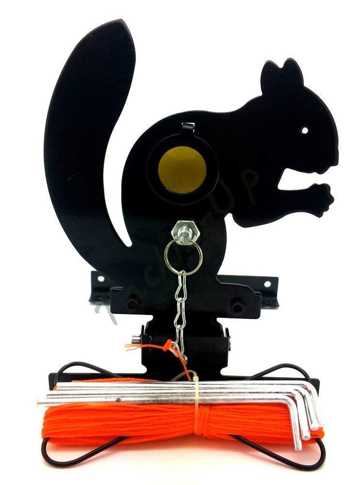 Gamo - Squirrel Field Target with pull up cord & 4 bullseye reducers - Interchangeable system for air rifles/pistol gun