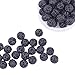 PH PandaHall 100pcs Black Rhinestones Beads 10mm Round Crystal Diamond Beads Pave Disco Ball Clay Bead Polymer Clay Rhinestone Bead for Pen Bracelet Necklace Earring Jewelry Making Halloween Decor