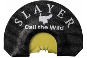SLAYER CALLS CALL THE WILD Snake Bite Turkey Call | User-Friendly Turkey Mouth Call | Realistic Sounding Turkey Calls for Hunting