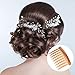 Gejoy 12 Pieces Plastic Teeth Hair Combs Tortoise Side Comb Hair Accessories(Black, Dark Brown)