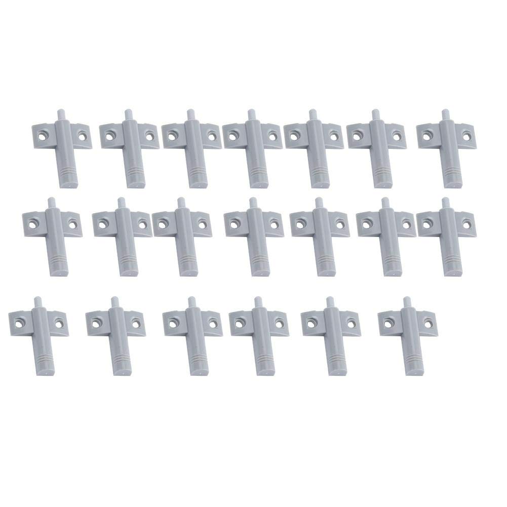 20pcs/ Set Plastic Damper Buffer Kitchen Cabinet Door Drawer Dampers Buffers for Quiet Closer