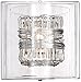 Possini Euro Design Wrapped Wire Modern Wall Light Sconce Chrome Silver Hardwired 5