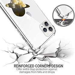 Goodsprout Compatible with iPhone 12 Pro Case,Clear