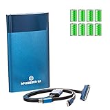 Rapid Charge 3x Power Bank | Backup Battery for Phones and Mobile Devices (Electric Blue 6000 mAh)