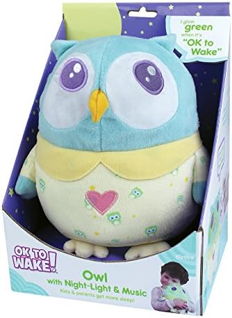 Mirari Ok To Wake! Owl With Night-Light And Music