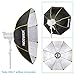 Neewer 36 inches/90 Centimeters Octagon Softbox with Bowens Mount Speedring and Bag Compatible with Studio Strobe Flash Monolight for Portrait and Product Photography
