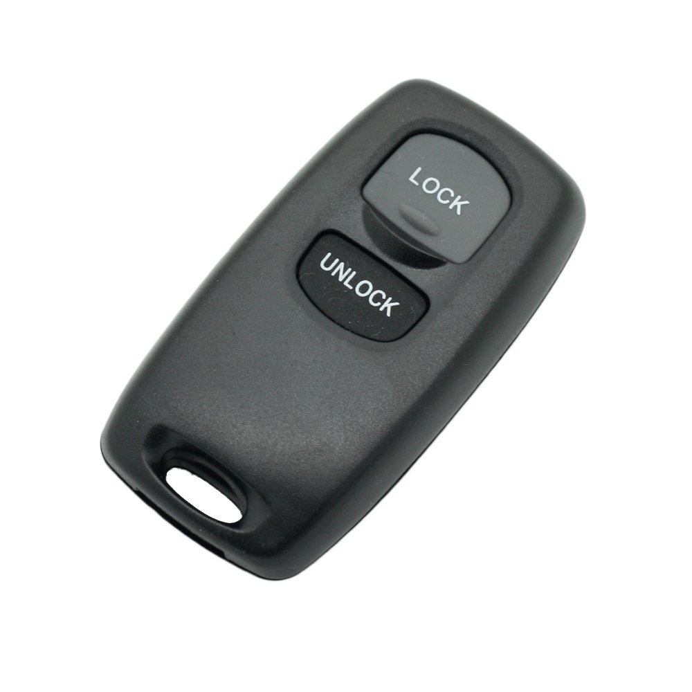 BROVACS Replacement Key Shell Compatible with MAZDA 2 Button Keyless Entry Remote Key Case Fob PG532