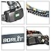 BORUIT RJ-5000 6000 Lumens Bright Headlight Headlamp Flashlight Torch CREE XM-L2 3 T6 3T6 LED with Rechargeable Batteries & Wall Charger for Hiking Camping Riding Fishing Running Hunting