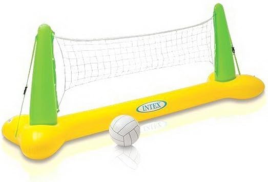 inflatable pool volleyball set