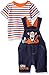Disney Baby Boys' 2 Piece Tigger Shortall Set, Orange, 12m