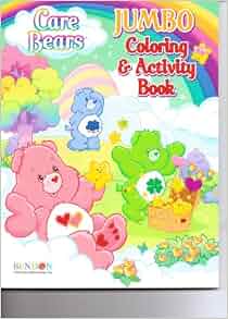 Care Bears Jumbo Coloring &amp; Activity Book ~ Treasure Chest: American ...
