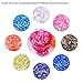 Slime Supplies Kit, AUNOOL Slime Stuff Charm Include Foam Balls, Fishbowl Beads, Glitter, Fruit Slices, Pearls, Slime Mylar Flake, Slime Containers for DIY Slime Making Kit, Girl Slime Party