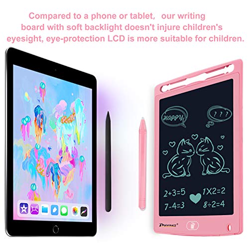 image for PROGRACE LCD Writing Tablet for Kids Learning Writing Board Magnetic E