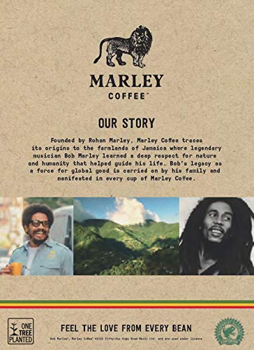 Get Up Stand Up Leicht gerösteter gemahlener kaffee organic bio, Marley Coffee, aus der Familie von Bob Marley, 227g – Bild 8