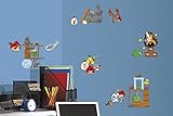 RoomMates RMK3214SCS Angry Birds 2.0 Peel and Stick Wall Decals