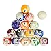 Felson Billiard Supplies Marbled Pool Table Billiard Ball Set