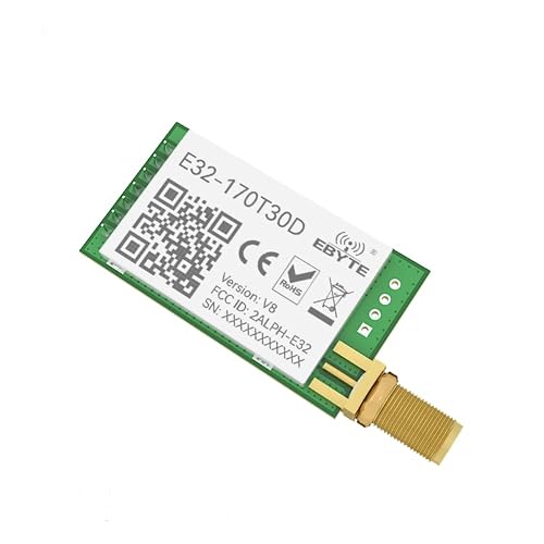 LoRa Module 30dBm Long Range 170mhz Smart Module 1W SMA Antenna uhf ...