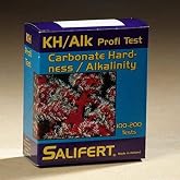 Salifert Carbonate Hardness &amp; Alkalinity (Kh/Alk) Test Kit, 100-200 Tests