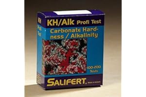 Salifert Carbonate Hardness & Alkalinity (Kh/Alk) Test Kit, 100-200 Tests