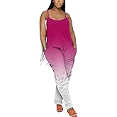 Nimsruc Womens Jumpsuits Casual Summer Rompers Sling Sleeveless Loose Baggy Overalls Jumpers With Pockets 2026