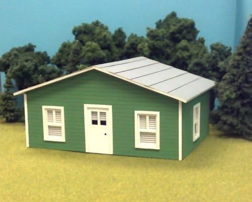Train Time LaserN Scale Laser Cut Matt's House Building Kit