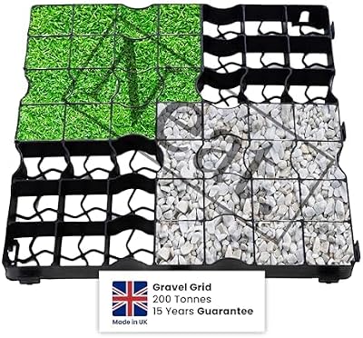 Neat Plastic Shed Base Grid 5m2 50x50x4cm Driveway Gravel Grid UK Made
