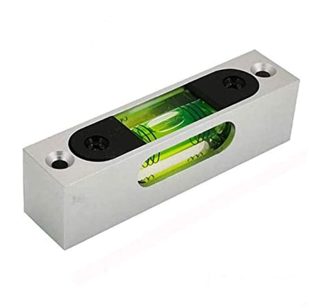 UMEI Metal Green Magnetic Level, High Precision Adjustable, Widely Used, Borrowed Light Function, 90*25*21mm, 40g