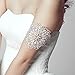 Sunshinesmile Bridal Rhinestone Bracelet Silver for Wedding Prom Party or Pageant