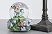 Elanze Designs Hummingbirds Purple Flowers Garden Tabletop Figurine 100MM Sturdy Wind Up Musical Glitter Water Snow Globe Plays Tune A Few of My Favorite Things