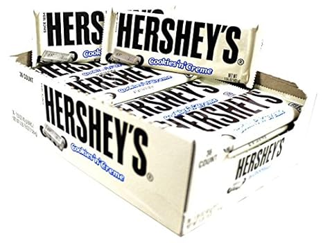 Hersheys Cookies and Cream 43g - 36 Stück