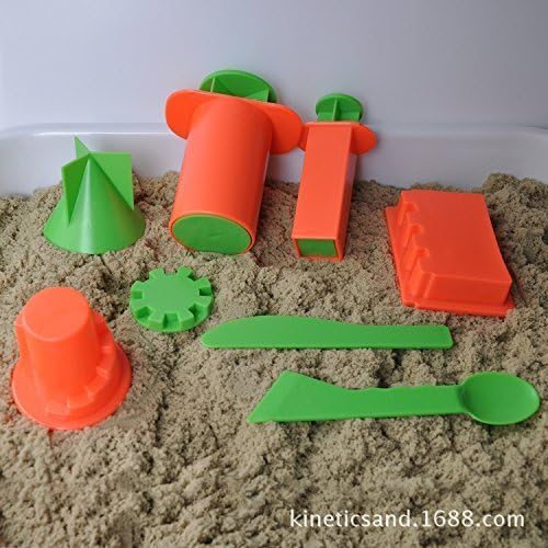 10 Pcs Set Kinetic Motion Sand Classical Molds Tool Toy Beach indoor Play for Kids