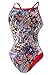 Speedo Women's Printed One Back Rio Americana One Piece Swimsuit
