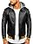 Herren Lederjacke Vintage Look | Bikerjacke Aus Kunstleder | Slim Fit | Motorrad & Freizeit