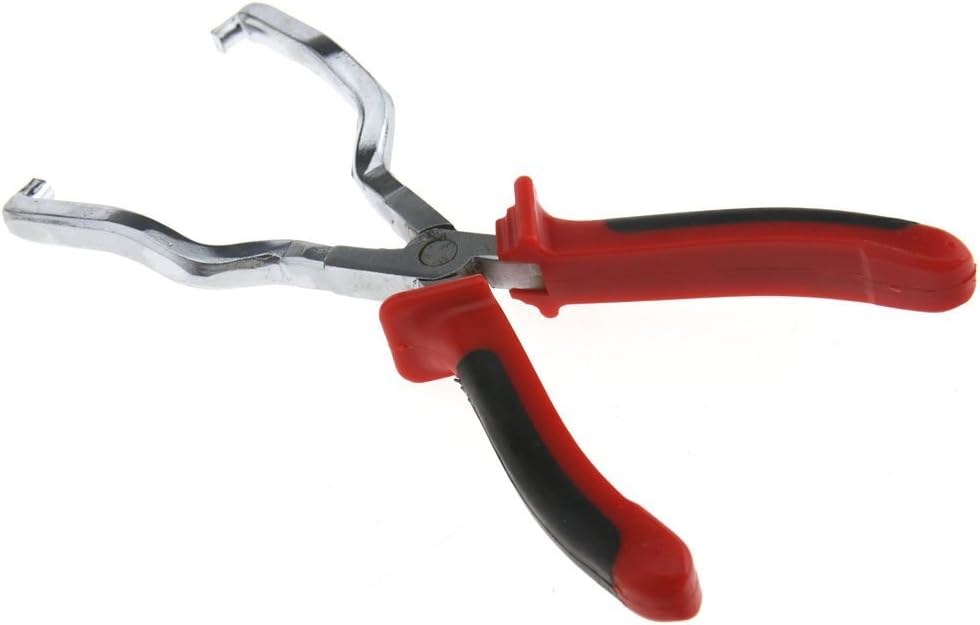 Car Fuel Line Petrol Clip Pipe Hose Release Disconnect Removal Pliers Hand Tool Blue Black 1pcs