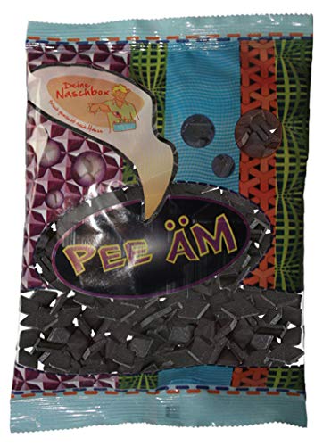 Salmiak Lakritz Pastillen extra stark - im 150g Beutel - Deine Naschbox ...