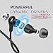 MuveAcoustics Drive Wired in-Ear Earbud Headphones – Noise Cancelling Premium Stereo Headphone Earbuds w/Mic, Ergonomic fit for Men & Women, Blackthumb 1